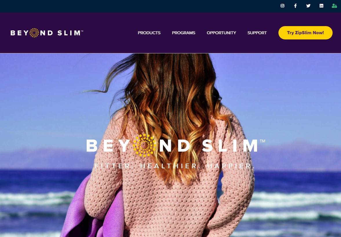 Beyond Slim website