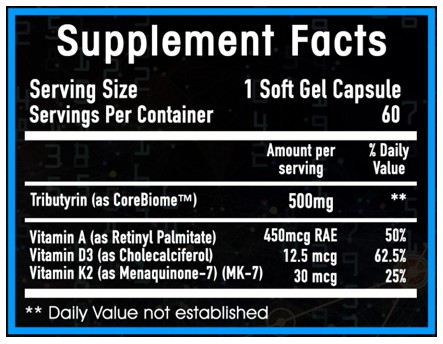 BiomeiX ingredients