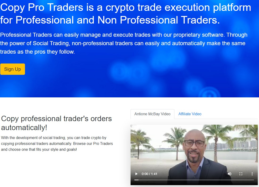 Copy Pro Traders scam