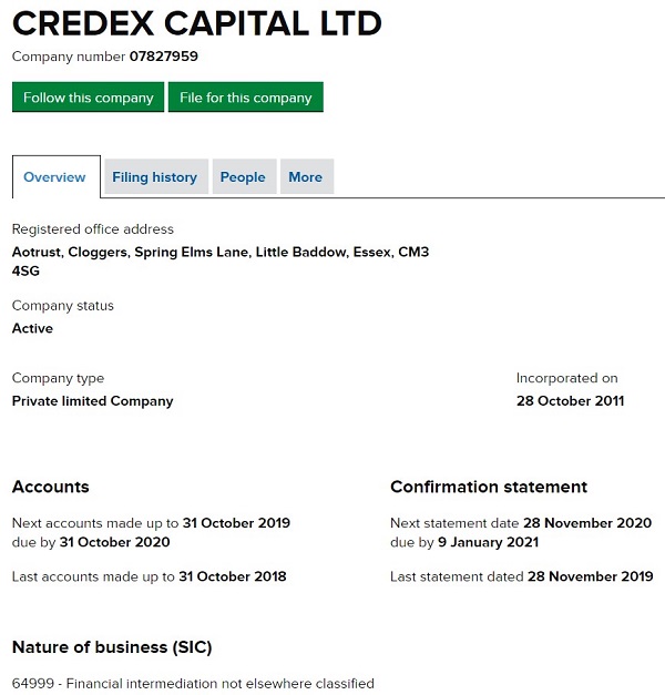 Crex Capital LTD