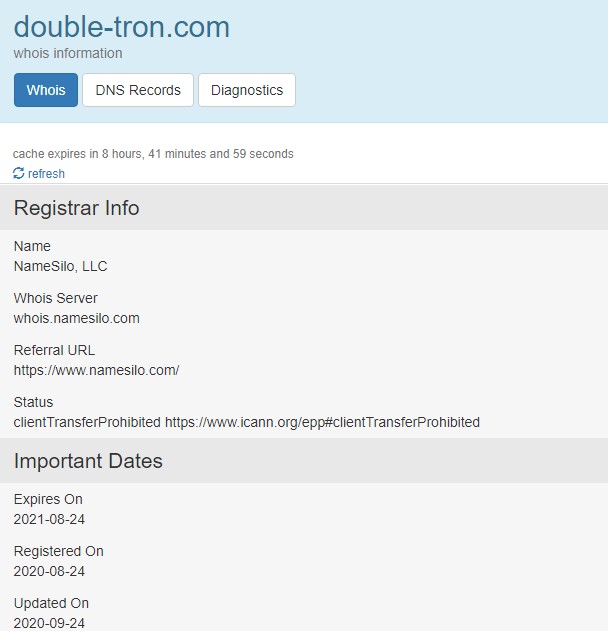 Double-Tron domain