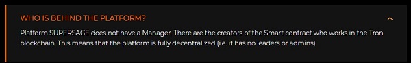 FAQ who is behind Supersage