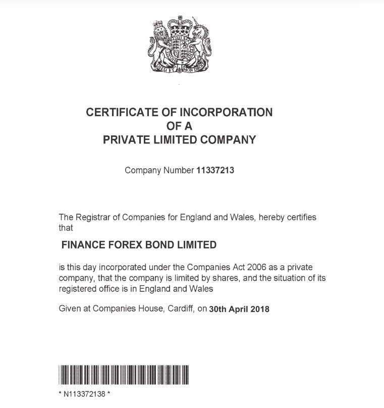 Finance Forex Bond limited
