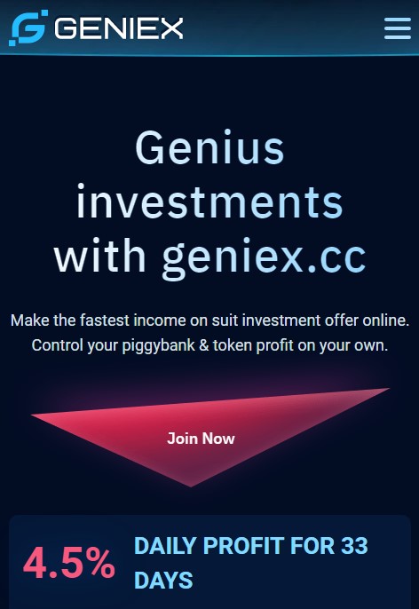Geniex scam