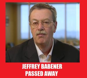 Jeffrey Babener passed away