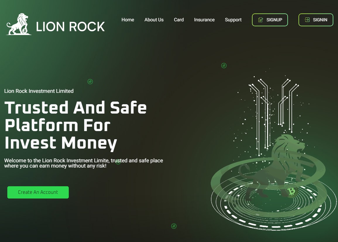 Lion Rock Investment Limited scam