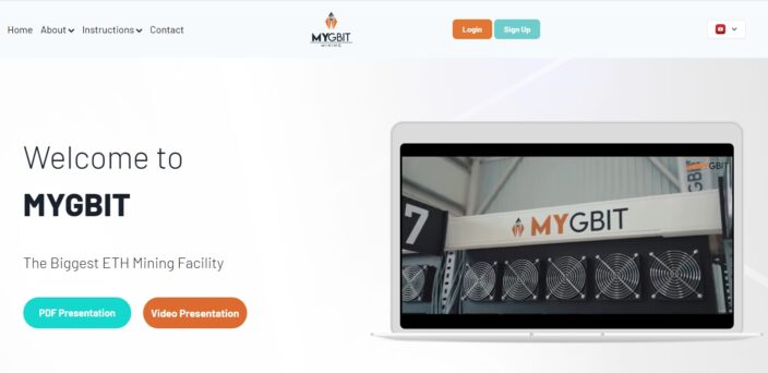 MyGBit website