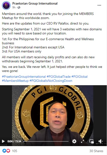 PGI Global webinar