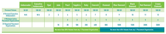 Rank advancement