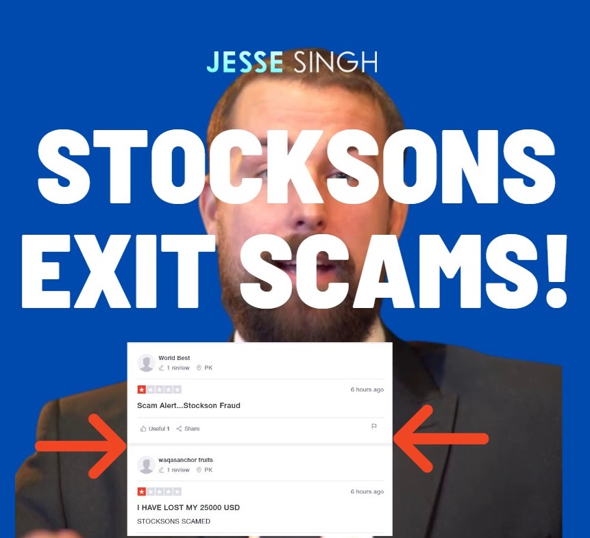 Stocksons Pulls Exit Scam, Rips off 2 Million People