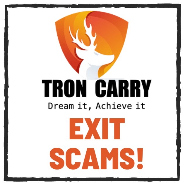 TronCarry Exit Scam Complete, Website Offline, Investors Lose Out