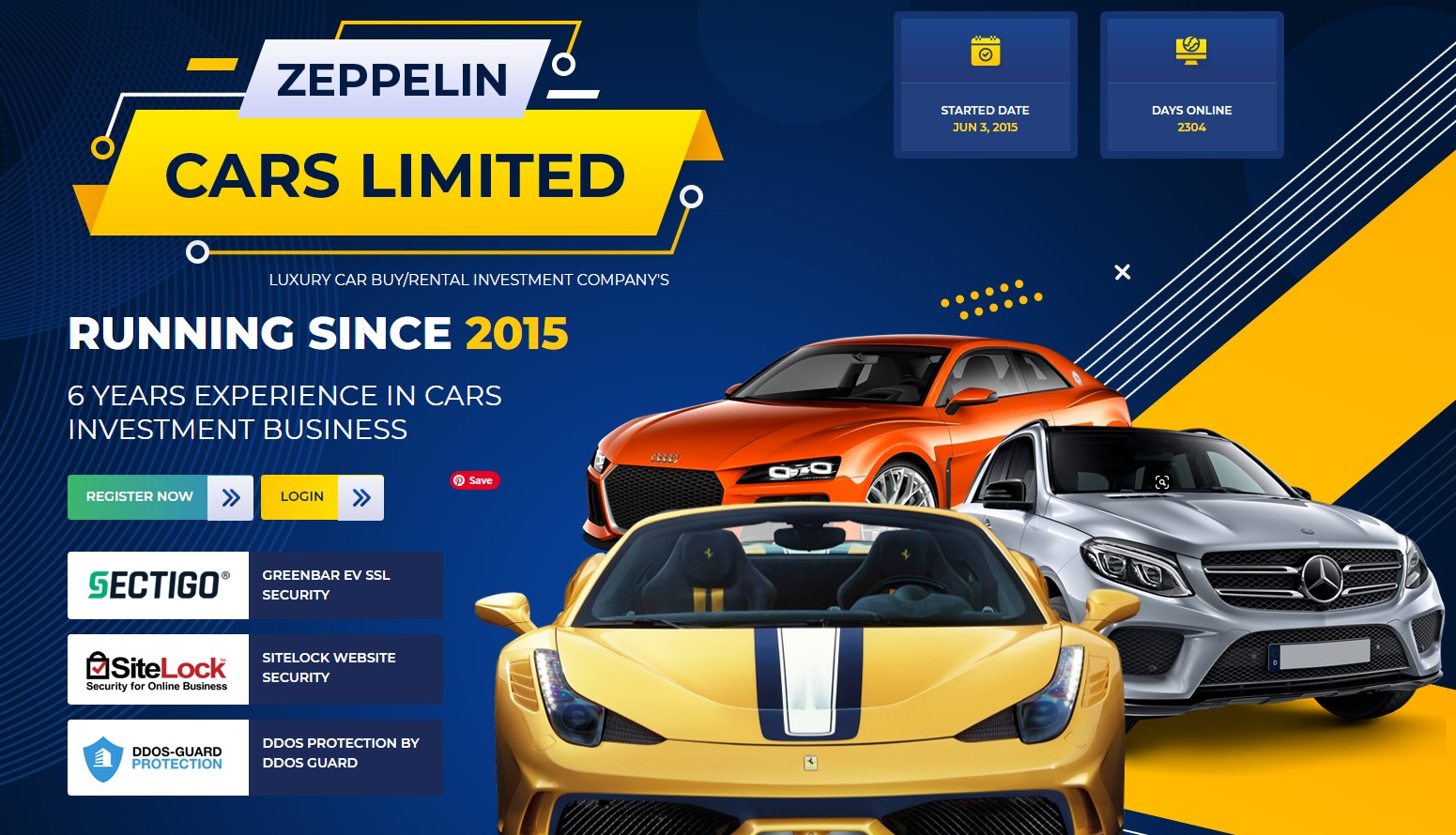 Zeppelin Cars Limited scam