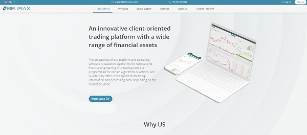 beurax website