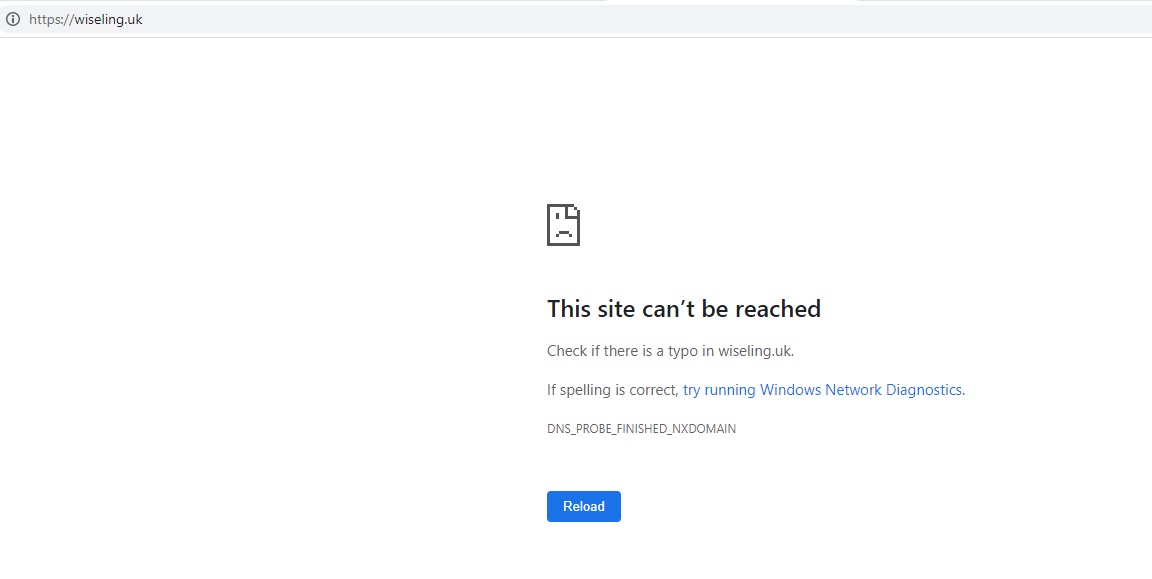 wiseling website down