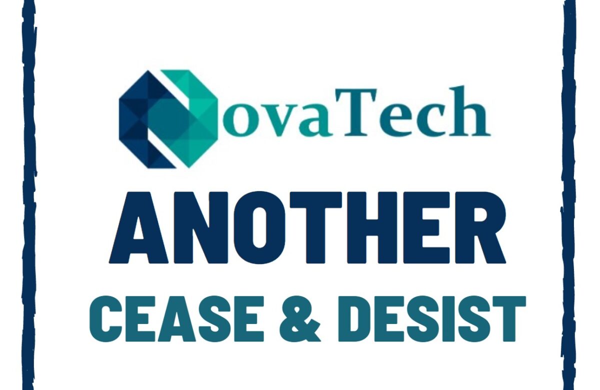 Novatech cease and desist