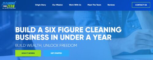 cleaning from zero scam