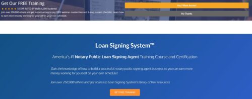 Loan Signing System Scam