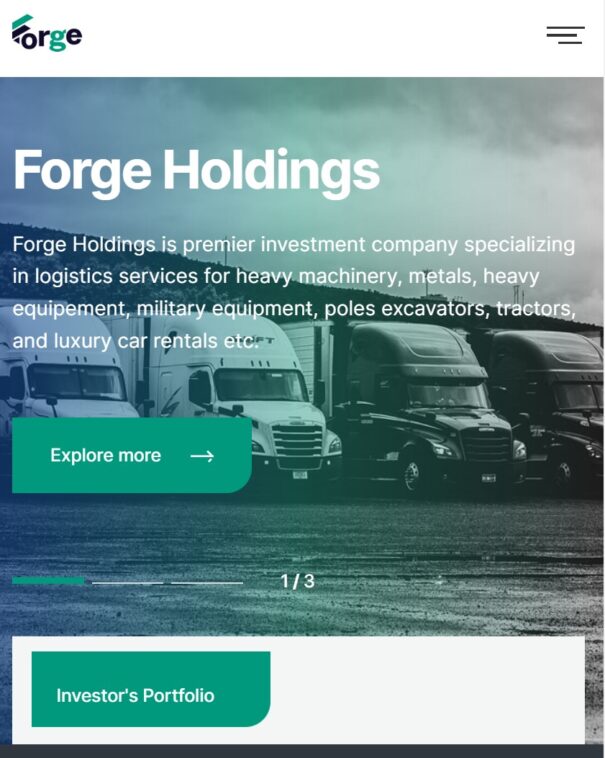Forge Holdings Logistics and Rentals