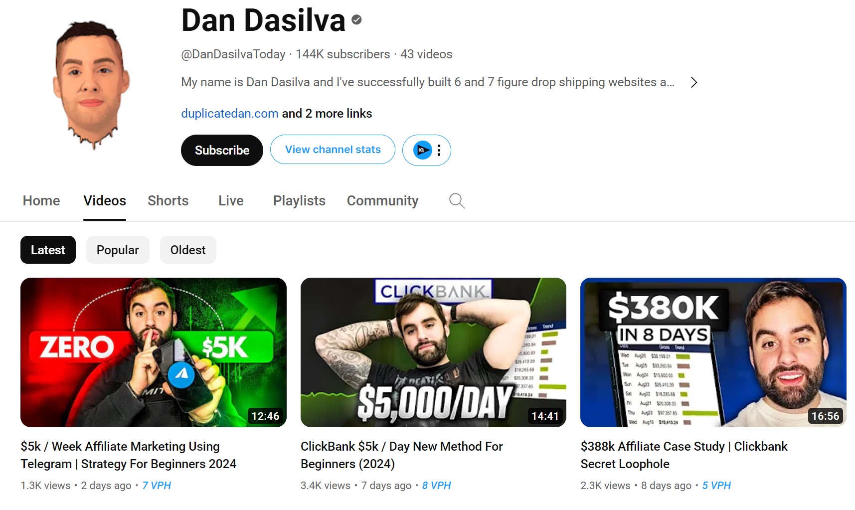 Dan Dasilva scam