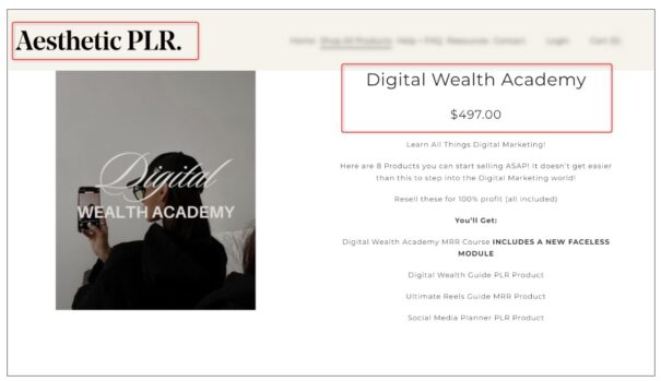Digital Wealth Academy courses