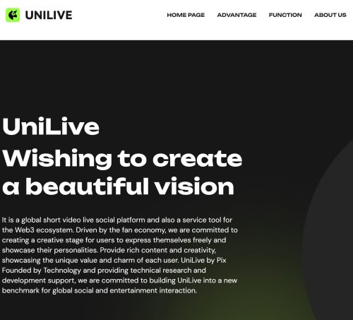 Unilive website