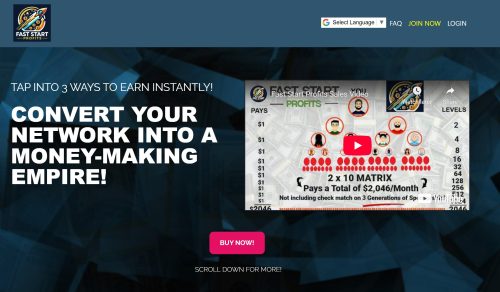 Fast STart profits scam