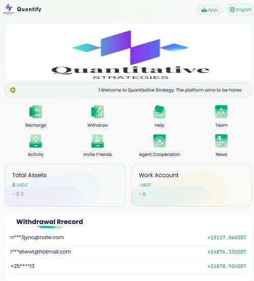 Quantitative Strategies scam
