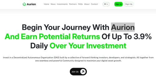Aurion Investment Scam