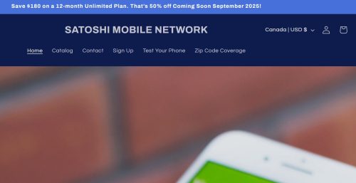 Satoshi Mobile Network scam